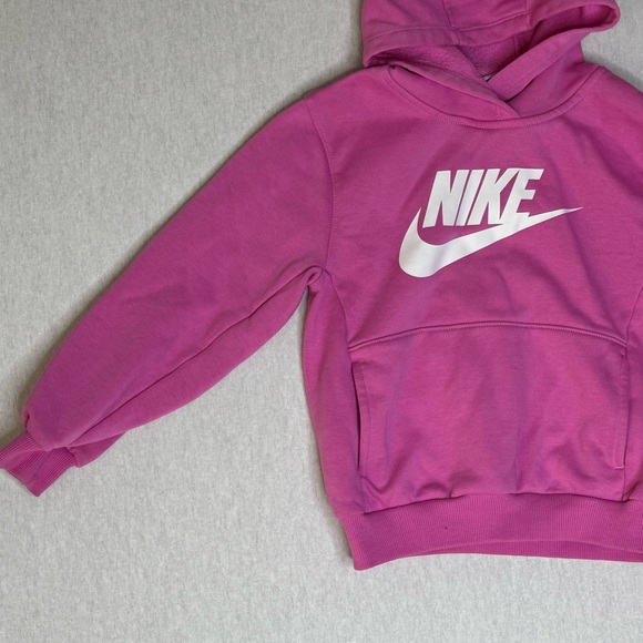 Nike Kids Pink Hoodie - Picture 4 of 8
